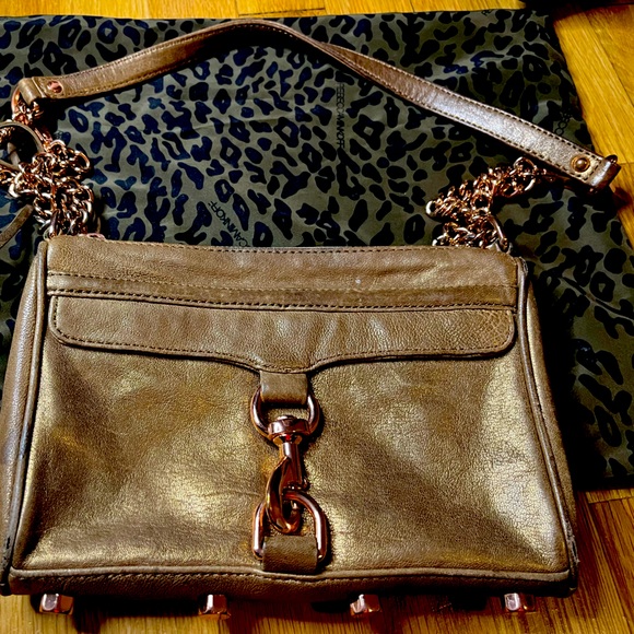 Rebecca Minkoff Mini Mac Rose Gold - Picture 1 of 6